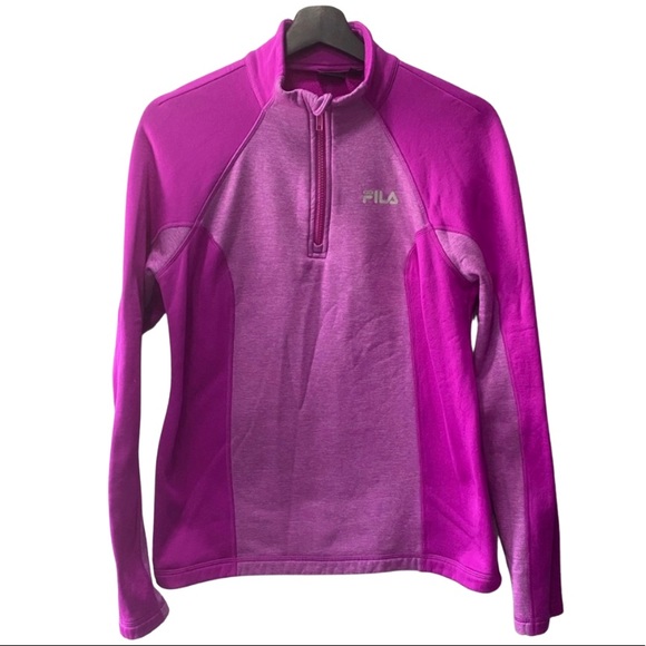 Fila Tops - 🟡 2/$10 Fuchsia Fila Sport 1/4 Zip - Fleece Lined